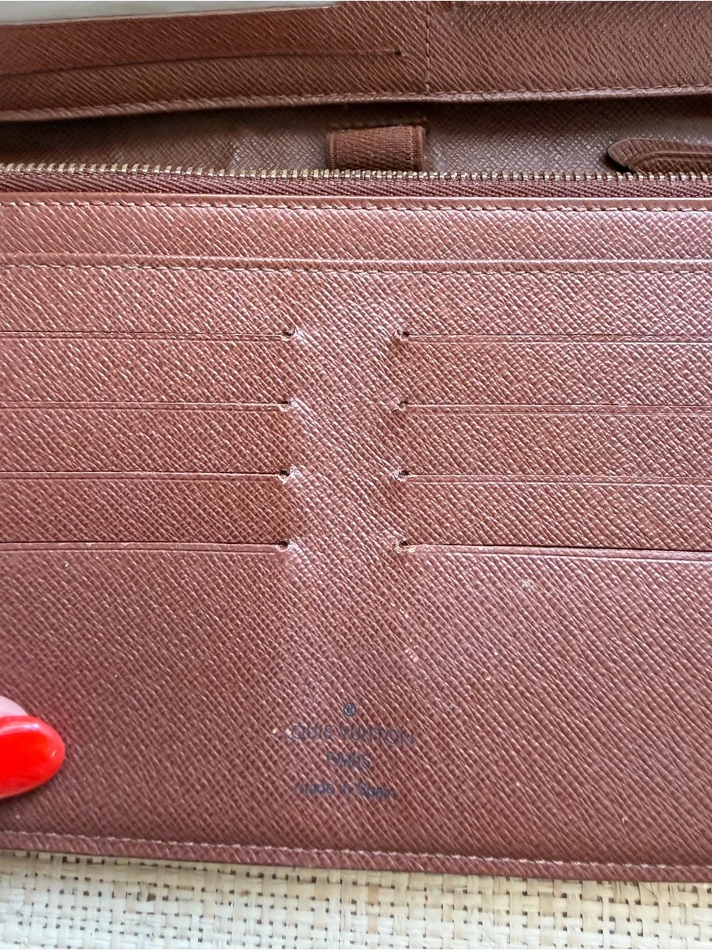 Louis Vuitton Brown Monogram Zip Around Wallet LV Insolite XL organizer wallet